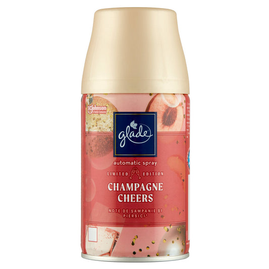 Glade Automatic Refill Spray Room Home Air Freshner Champagne Cheers 269ml