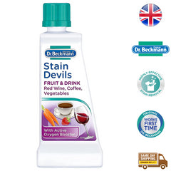 Dr Beckmann Fruit & Drink Stain Devils Remover Cloth Fabric Dirt Cleaner 50ml