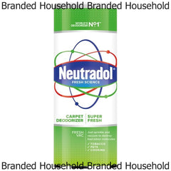 Neutradol Carpet Deodorizer Bad Smell Freshener Super Fresh 350G
