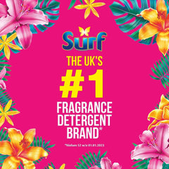 Surf 3 in 1 Capsules Tropical Lily Long Lasting Fragrance Laundry Pods 18 Washes