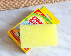 Elbow Grease Scrub Mate Yellow Sponge Non Scratch Tough Stain Cleaner Remover