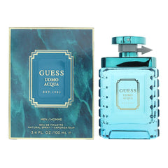 Guess Uomo Acqua Eau de Toilette 100ml Mens Fragrance Spray