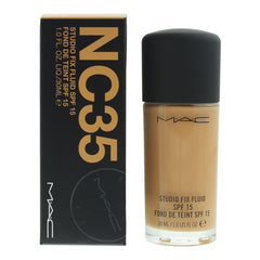 MAC Studio Fix Fluid Spf 15 NC35 Foundation 30ml
