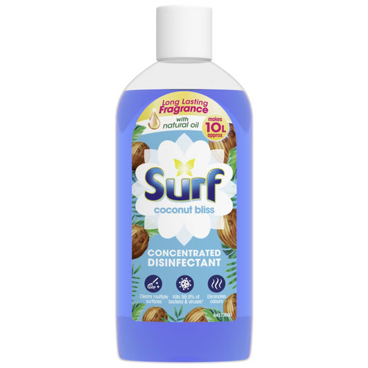 Surf Coconut Bliss Fragrance Concentrated Disinfectant With Natural Oils 240ml