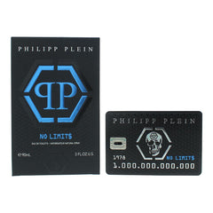 Philipp Plein No Limits Super Fresh Eau de Toilette 90ml Mens Fragrance Spray