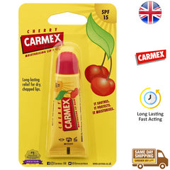 Carmex Moisturise Lip Blam Tube Dry Lips Hydrate Protection Spf15 Cherry 10G