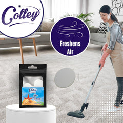 Colley Home Fragrances Sea Breeze Fragrance Vacuum Discs (4 Pack / 34g)