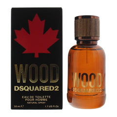 Dsquared2 Wood Pour Homme Eau de Toilette 50ml Mens Fragrance Spray