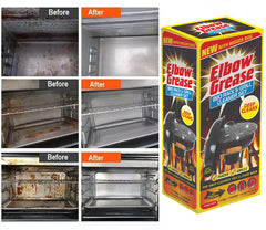 Elbow Grease Bbq Rack Cleaning Kit Deep Cleans Grills Glass With Gloves & Bag