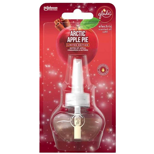 Glade Electric Plugin Arctic Apple Pie Scented Oil Fragrance Air Refill 20ml