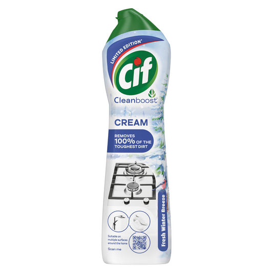 Cif Fresh Winter Breeze Cream Multi Surface Superior Cleaning Performance 500ml