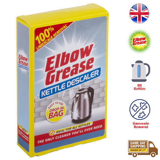 Elbow Grease Kettle Descaler Limescale Remover Drop In Bag 75G