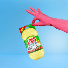 Elbow Grease Cleaning Scrubbing Pad Non Scratch Removes Tough Stains Stubborn