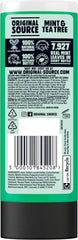 Original Source Shower Gel Tingly Mint Tea Tree Natural Fragrance Scent 250ml