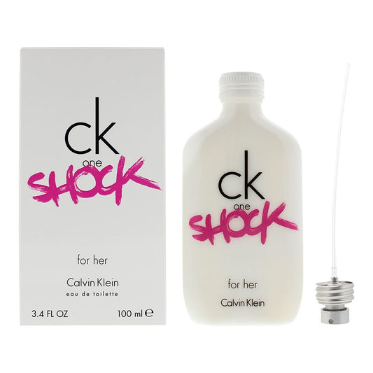 Calvin Klein Ck One Shock For Her Eau de Toilette 100ml Womens Fragrance Spray