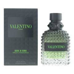 Valentino Uomo Born In Roma Green Stravaganza EDT 50ml Mens Fragrance Spray