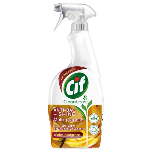 Cif Clean Boost Multipurpose Antibacterial Spray Winter Indulgence 700ml