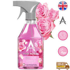 Astonish Disinfectant Ready To Use Surface Cleaner Spray Pink Roses 550ml