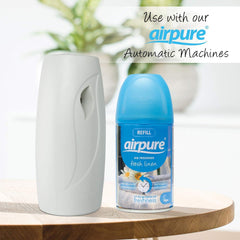 Airpure Air Freshener Refills Home Room Fragrance Spray Fresh Linen 250ml