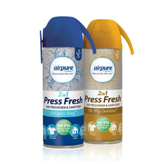 Airpure 2In1 Air Freshener Press Fresh Oh My Goddess Fragrance 180ml