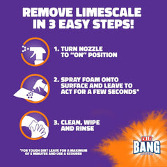 Cillit Bang Power Cleaner 100% Limescale Remover Eliminate Limescale Spray 750ml
