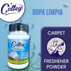 Colley Home Fragrances Ropa Limpia Fragrance Carpet Fabric Freshener Powder 500g