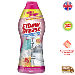Elbow Grease Cream Cleaner Tough Stubborn Stain Remover Pink Blush 540G