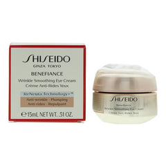 Shiseido Benefiance Wrinkle Smoothing Eye Cream 15ml For Women