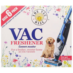 Vac Freshener Disc Extra Strength Fits All Vacuum Summer Meadow