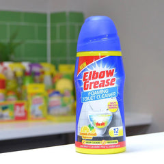 Elbow Grease Foaming Toilet Bowl Cleaner Powder Stain Limescale Remover 500G