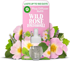 Air Wick Wild Rose Patchouli Freshmatic Autospray Oil Plug-In Refill Bundle Set