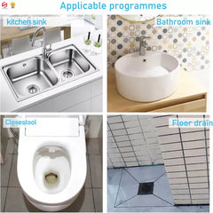 Kilrock Slam Plughole Unblocker Bathroom Hair Clog Dirt Cleaner