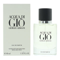 Giorgio Armani Acqua Di Gio Refillable Eau de Parfum 40ml Mens Fragrance Spray