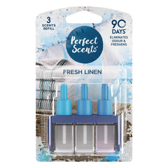 Perfect Scents 3Volution Plug in Refills Fresh Linen Home Air Fresheners 20ml