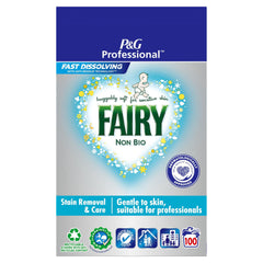 Fairy Professional Non Bio Washing Powder Laundry Detergent 100 Wash 6Kg