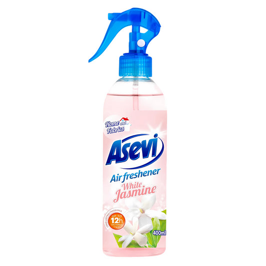 Asevi Home Room Air And Fabric Freshener White Jasmine Fragrance Spray 400ml