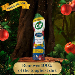 Cif Enchanted Apple Forest Snow White Cream Magical Surface Cleaning Power 500ml