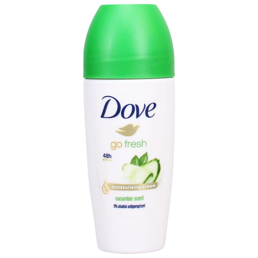 Dove Go Fresh Cucumber Roll On Deodorant 50ml 48H Antiperspirant