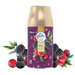 Glade Automatic Spray Refill Winter Berries Fragrance 269ml - Limited Edition - Air Freshener for Room Home Hotels Office