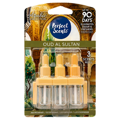 Perfect Scents Oud Al Sultan 3 x 20ml Air Freshener Refills