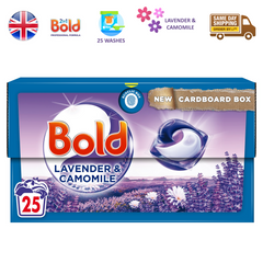 Bold All In 1 Pods Washing Detergent Tablets Lavender & Camomile 25 Washes