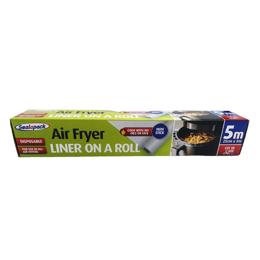 Sealapack Non-Stick Disposable Air Fryer Liner Roll Long Sheet 25Cm X 5M