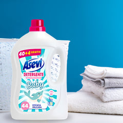Asevi Laundry Detergent Liquid Gel For Baby 44 Washes 2376ml