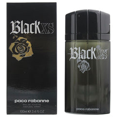 Paco Rabanne Black Xs Eau de Toilette 100ml Spray For Mens Fragrance