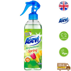 Asevi Home Room Air And Fabric Freshener Long Last Spring Fragrance Spray 400ml