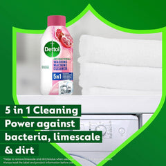Dettol Washing Machine Cleaner Pomegranate Fresh Floral Scent Liquid 250ml