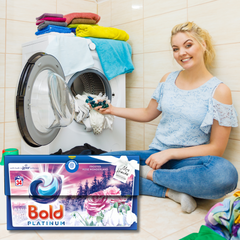 Lenor Fabric Conditioner Bold Laundry Detergent Gel Stain Remover Pod Bumdle Set