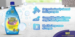 1001 Carpet Cleaning Machine Solution For Tough Stain Dirt 500ml