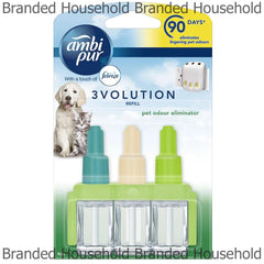 Febreze Ambi Pur 3Volution Plug In Pet Odour Fighter Air Freshener Refill 20ml