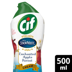 Cif Enchanted Apple Forest Snow White Cream Magical Surface Cleaning Power 500ml